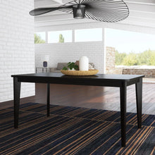 Load image into Gallery viewer, Homestyles Brentwood Black Rectangle Dining Table
