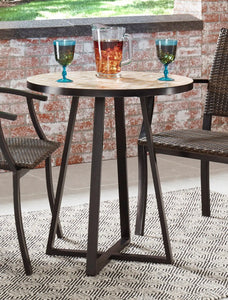 Homestyles Panama Brown Outdoor Bistro Table