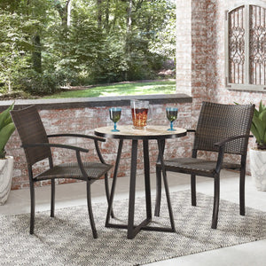 Homestyles Panama Brown Outdoor Bistro Table