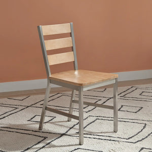 Homestyles Sheffield Brown Dining Chair Pair