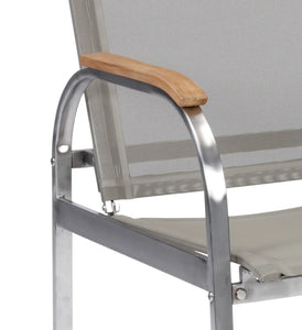 Homestyles Aruba Gray Outdoor Chair Pair