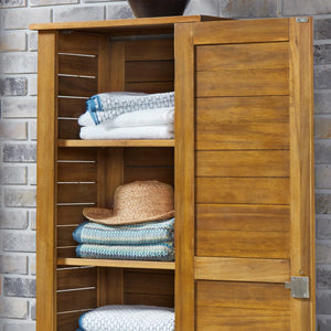 Homestyles Maho Brown Storage Cabinet