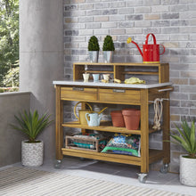 Load image into Gallery viewer, Homestyles Maho Brown Potting Bench