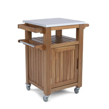 Load image into Gallery viewer, Homestyles Maho Brown Outdoor Kitchen Cart
