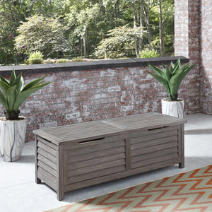 Homestyles Maho Gray Deck Box