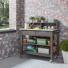 Load image into Gallery viewer, Homestyles Maho Gray Potting Bench