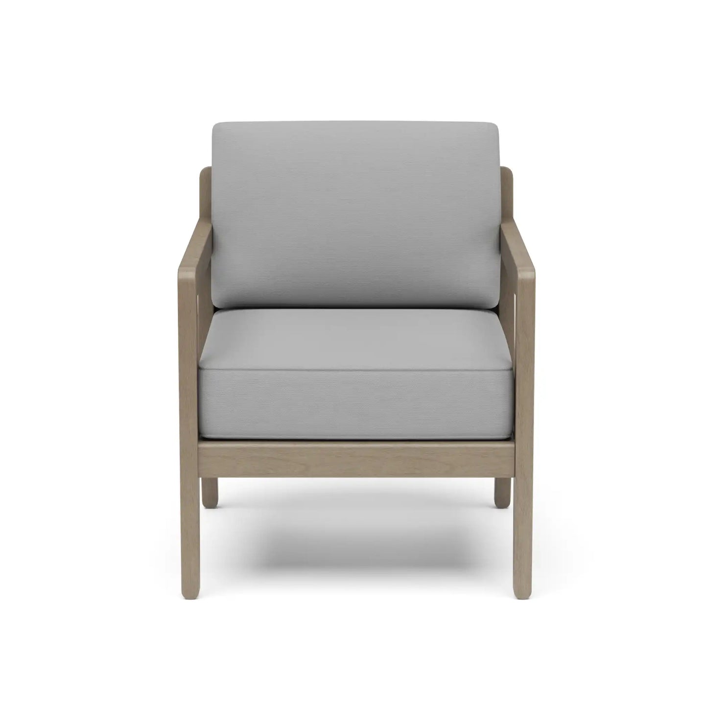 Homestyles Sustain Gray Outdoor Lounge Armchair