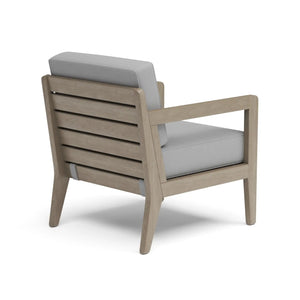 Homestyles Sustain Gray Outdoor Lounge Armchair