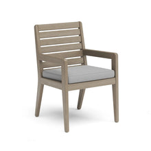 Load image into Gallery viewer, Homestyles Sustain Gray Outdoor Dining Table and Six Armchairs