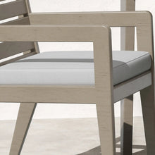 Load image into Gallery viewer, Homestyles Sustain Gray Outdoor Dining Table and Four Armchairs