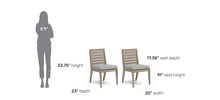 Load image into Gallery viewer, Homestyles Sustain Gray Outdoor Dining Chair Pair