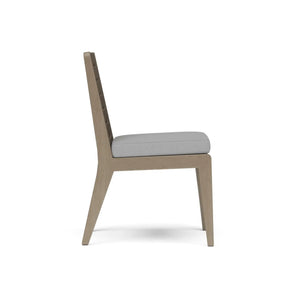 Homestyles Sustain Gray Outdoor Dining Chair Pair