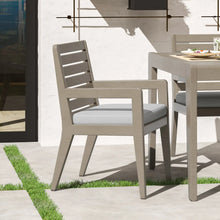 Load image into Gallery viewer, Homestyles Sustain Gray Outdoor Dining Armchair Pair