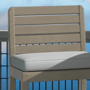 Homestyles Sustain Gray Outdoor Barstool