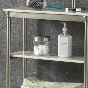 Homestyles Orleans Gray Four Tier Shelf