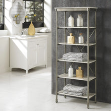 Load image into Gallery viewer, Homestyles Orleans Gray Six Tier Shelf