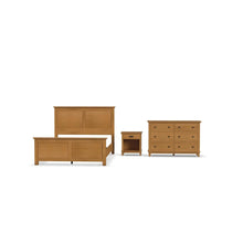 Load image into Gallery viewer, Homestyles Oak Park Brown Queen Bed, Nightstand and Dresser