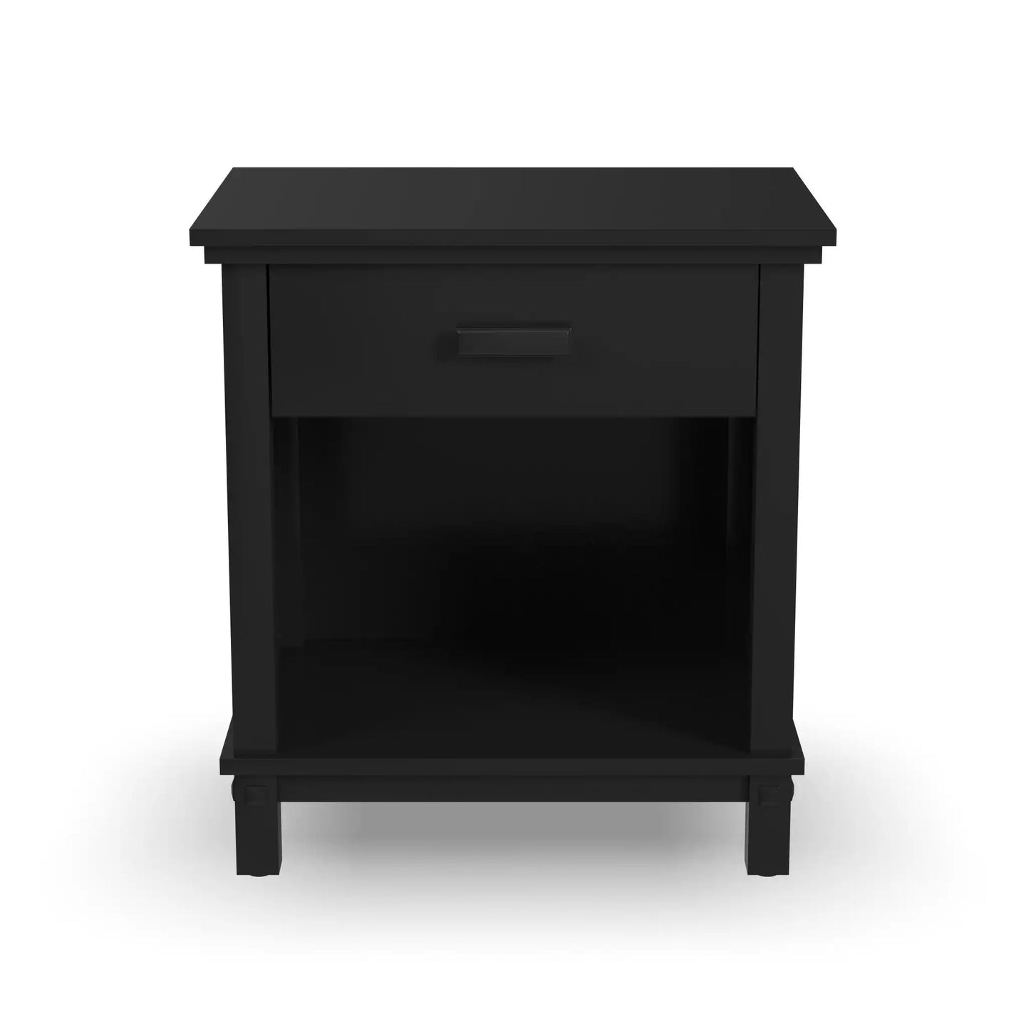 Homestyles Oak Park Black Nightstand