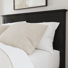 Load image into Gallery viewer, Homestyles Oak Park Black Queen Bed