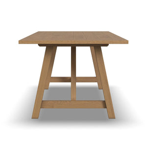 Homestyles Trestle Brown Dining Table
