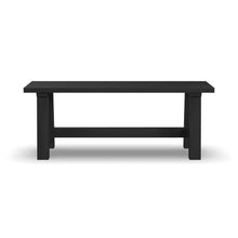 Load image into Gallery viewer, Homestyles Trestle Black Dining Bench