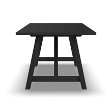Load image into Gallery viewer, Homestyles Trestle Black Dining Table