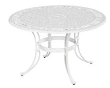 Load image into Gallery viewer, Homestyles Sanibel White 5 Piece Outdoor Dining Set