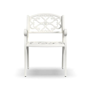 Homestyles Sanibel White Outdoor Chair Pair