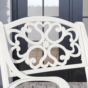 Homestyles Sanibel White Outdoor Chair Pair