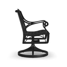 Load image into Gallery viewer, Homestyles Sanibel Black Outdoor Swivel Rocking Chair