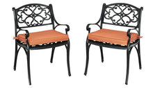 Load image into Gallery viewer, Homestyles Sanibel Black Outdoor Chair Pair