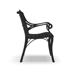 Homestyles Sanibel Black Outdoor Chair Pair
