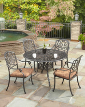 Load image into Gallery viewer, Homestyles Capri Charcoal Outdoor Dining Table