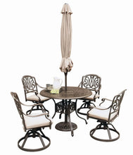 Load image into Gallery viewer, Homestyles Capri Taupe 6 Piece Outdoor Dining Set