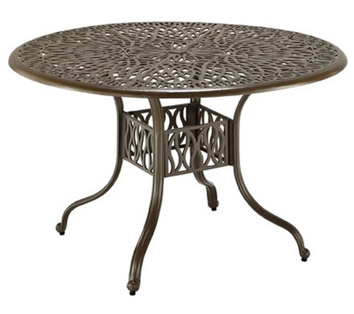 Homestyles Capri Taupe Outdoor Dining Table