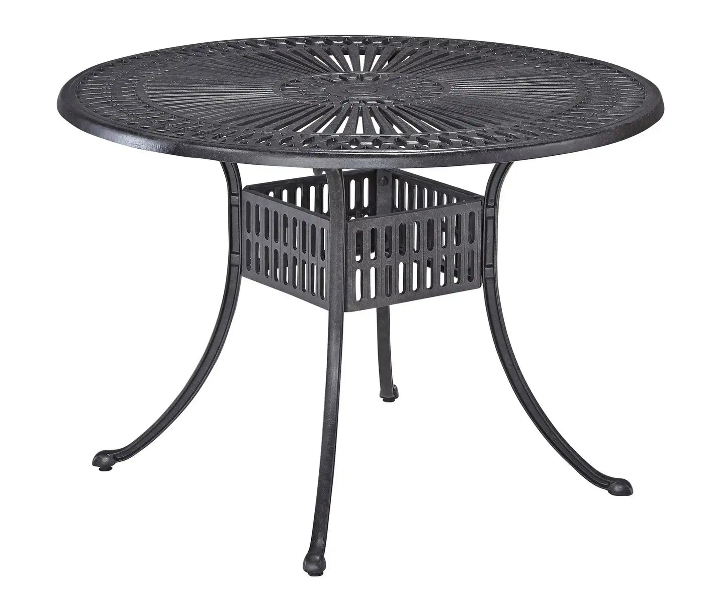 Homestyles Grenada Charcoal Outdoor Dining Table