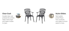 Load image into Gallery viewer, Homestyles Grenada Charcoal Outdoor Chair Pair