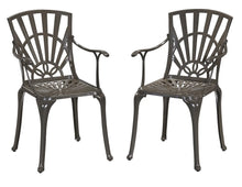 Load image into Gallery viewer, Homestyles Grenada Khaki Gray Outdoor Chair Pair