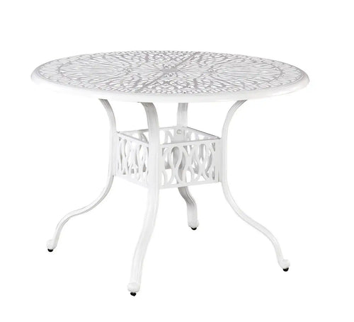 Homestyles Capri White Outdoor Dining Table