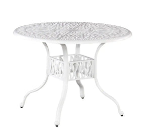 Homestyles Capri White Outdoor Dining Table