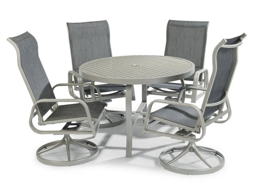 Homestyles Captiva Gray 5 Piece Outdoor Dining Set