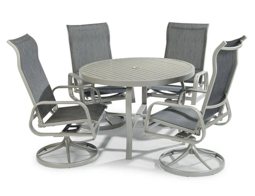 Homestyles Captiva Gray 5 Piece Outdoor Dining Set