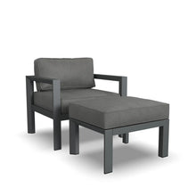 Load image into Gallery viewer, Homestyles Grayton Gray Chair w/ Ottoman
