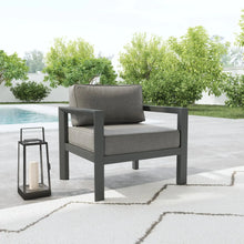 Load image into Gallery viewer, Homestyles Grayton Gray Outdoor Aluminum Lounge Chair