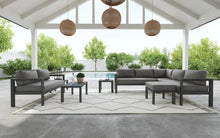 Load image into Gallery viewer, Homestyles Grayton Gray Outdoor Aluminum Coffee Table