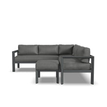 Load image into Gallery viewer, Homestyles Grayton Gray 5 Seat Sectional w/ Ottoman