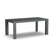 Load image into Gallery viewer, Homestyles Grayton Gray Outdoor Aluminum Loveseat with Lounge Chairs and Coffee Table
