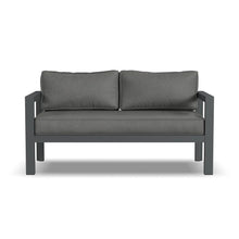 Load image into Gallery viewer, Homestyles Grayton Gray Outdoor Aluminum Loveseat
