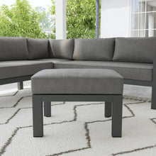 Load image into Gallery viewer, Homestyles Grayton Gray Ottoman