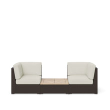 Load image into Gallery viewer, Homestyles Palm Springs Brown Outdoor Chair Pair and Coffee Table